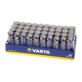 Varta LR6 / AA Industrial batterier (40 stk.)